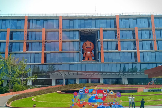 Kantor Alibaba di Hangzhou China