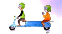 ilustrasi sosial distan