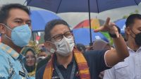 bupati sinjai bersama sandiaga uno