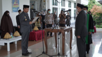Pelantikan bupati luwu