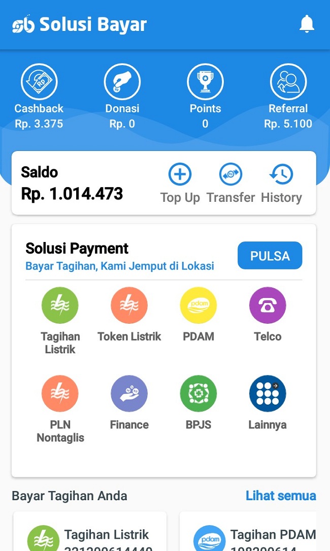 fitur pembayaran