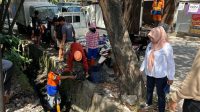 wajo 3 mei tinjau sampah