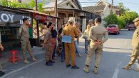 satpol rapat razia PKL puri taman sari