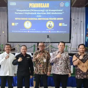 Ketua BNSP Saksikan Uji Kompetensi di LSP Polimarim (2)