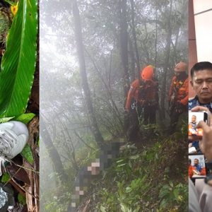 korban pesawat jatuh ditemukan