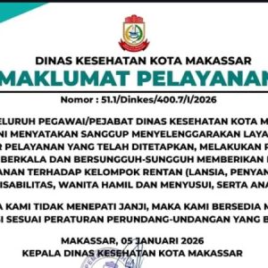 dinkes makassar maklumat