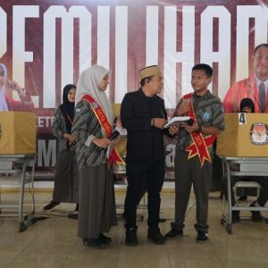 KPU SULSEL SOSIALISASI OSIS